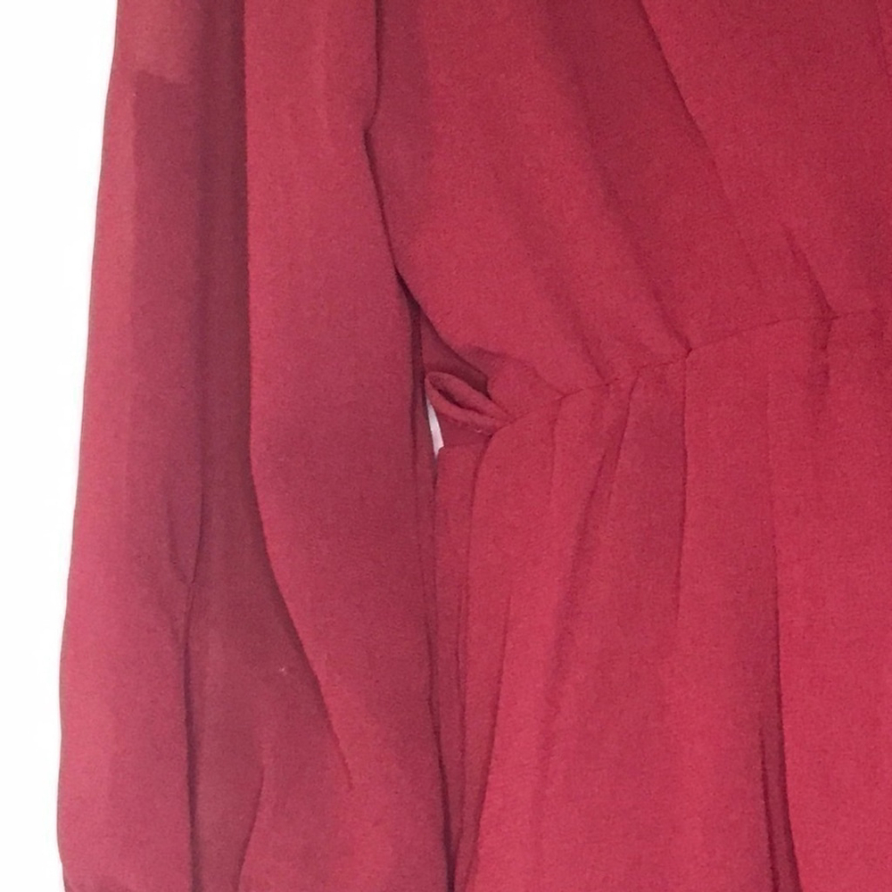 BANJUL BURGUNDY ROMPER - Picture 9 of 9